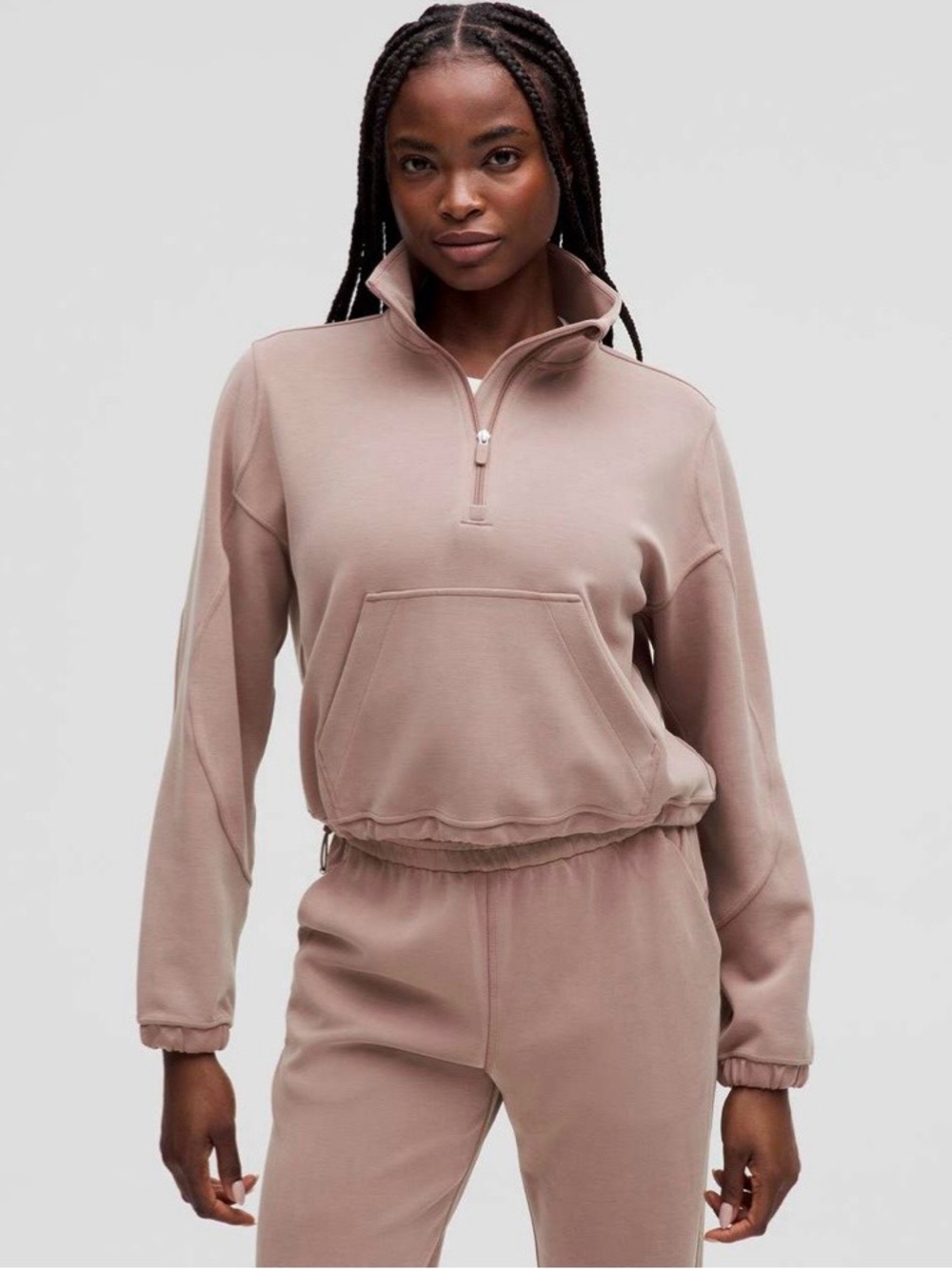 Lululemon Brushed softstreme half zip